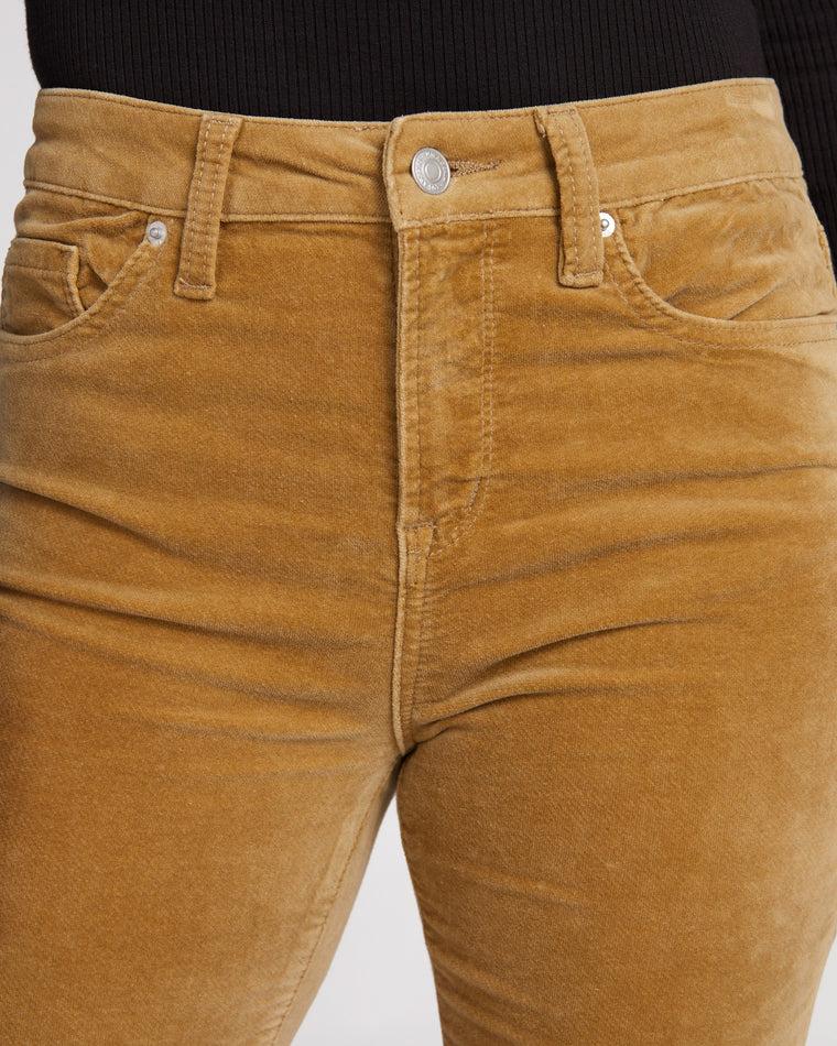 Caramel $|& Mica Denim Velvet Super Flare - SOF Detail
