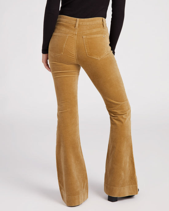 Caramel $|& Mica Denim Velvet Super Flare - SOF Back