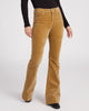 High Rise Velvet Super Flare