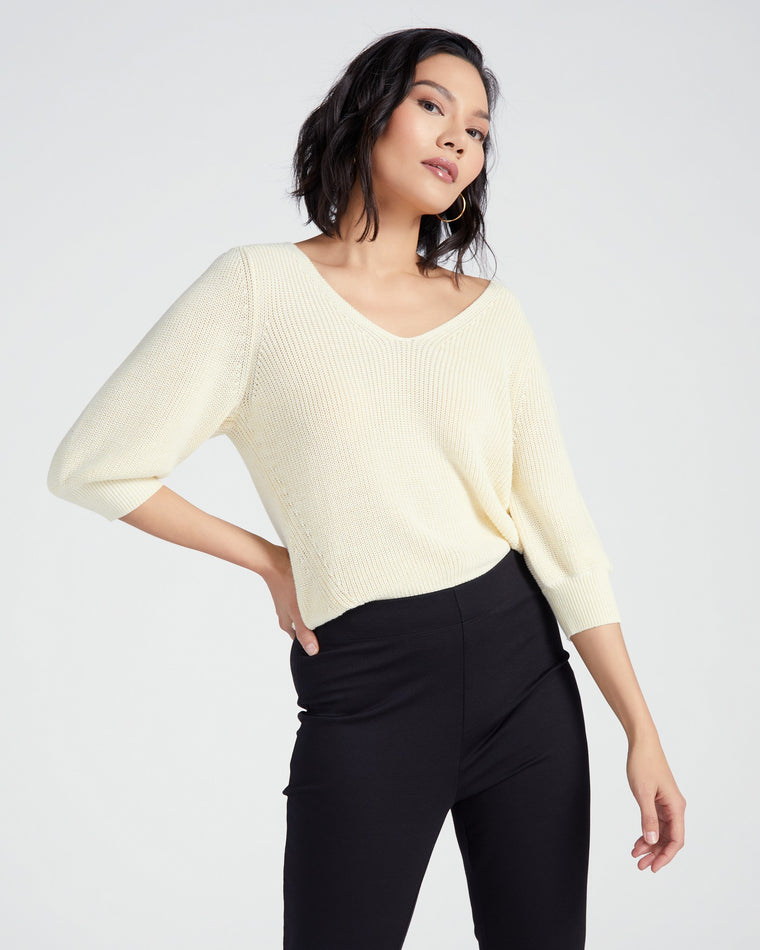 Lemon $|& Gentle Fawn Phoebe Pullover - SOF Front