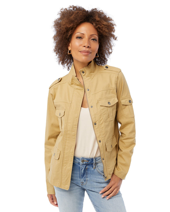 Rich Tan $|& Thread & Supply Utility Jacket - SOF Front