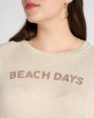 Marble $|& SEAS Beach Days Graphic Sweatshirt - SOF Detail