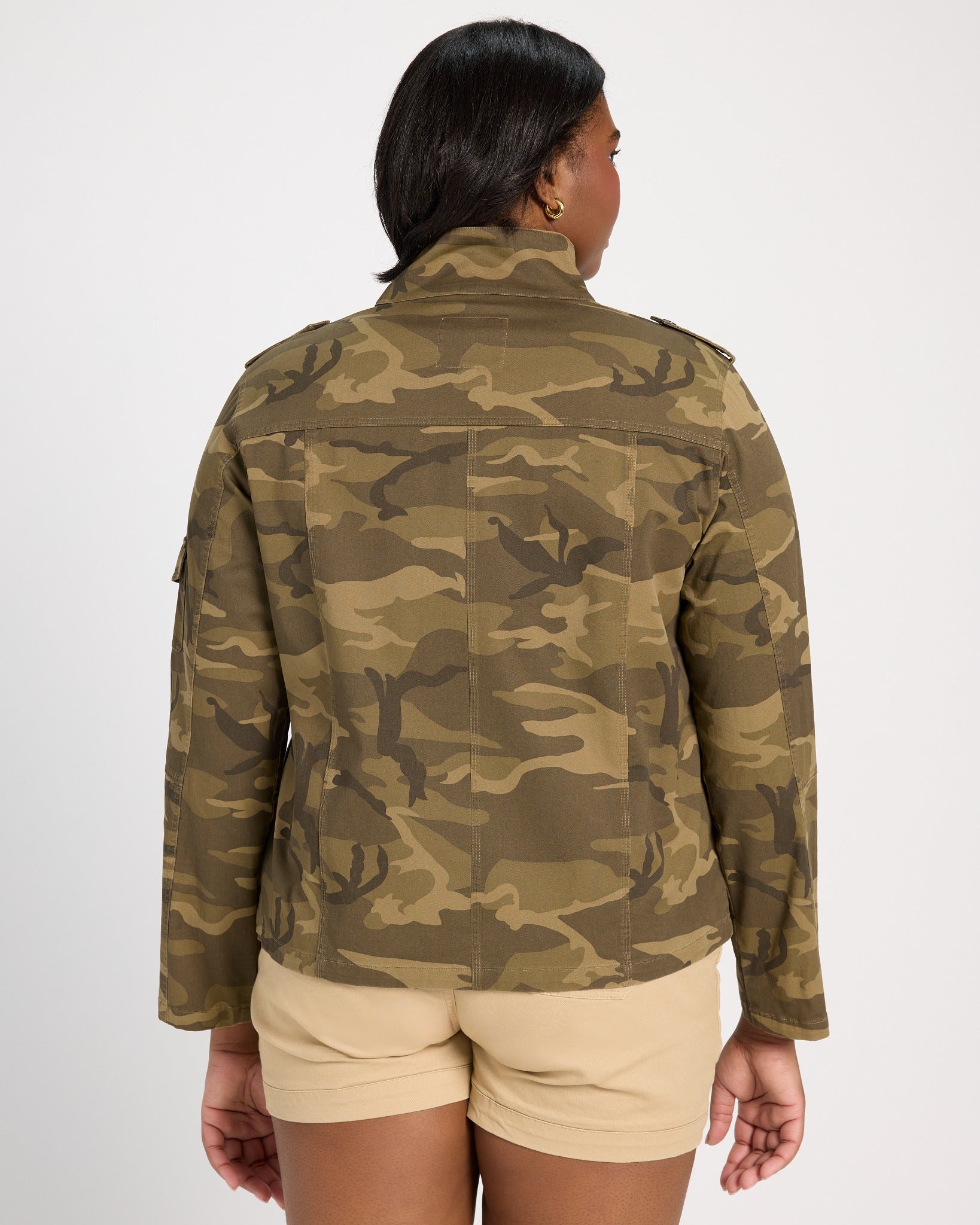 Camo $|& Thread & Supply Utility Jacket - SOF Back