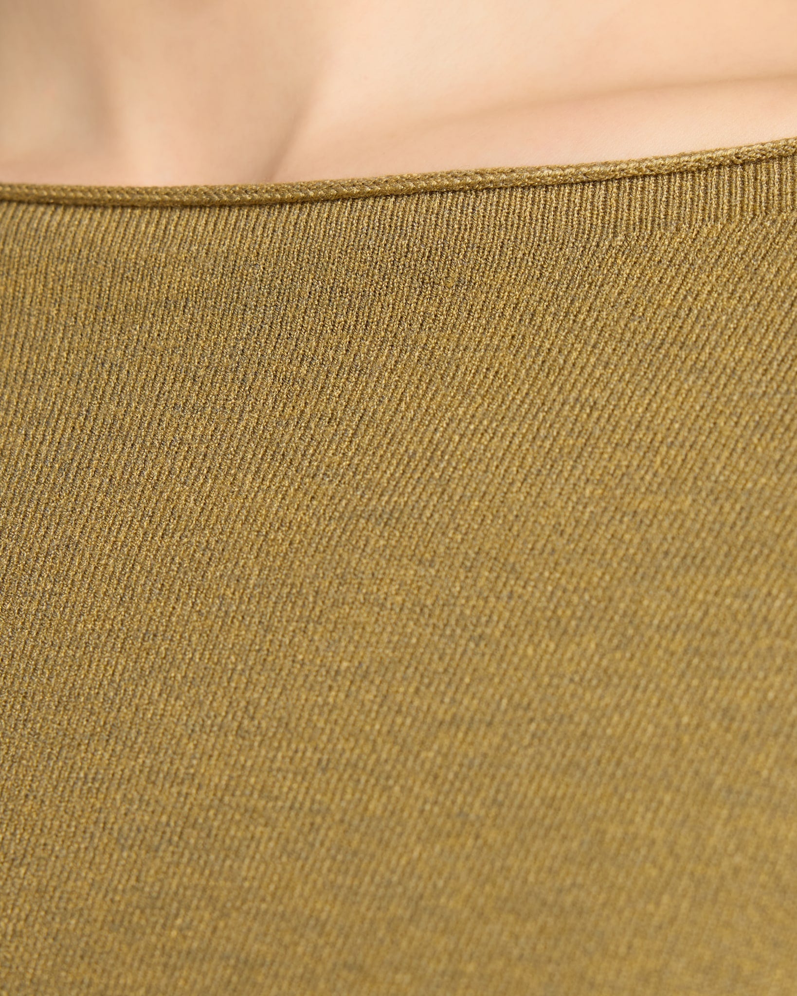 Heather Fern $|& Dreamers Pullover Ribbed Detail Sweater - SOF Detail