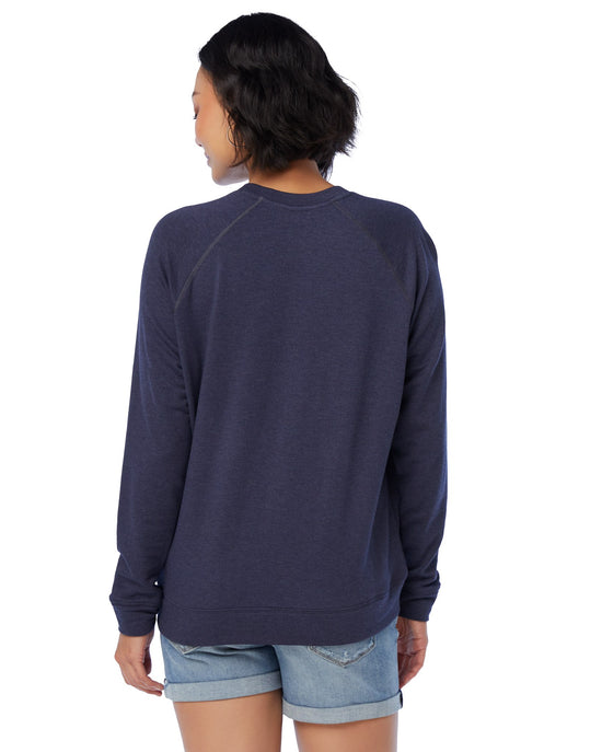 Azulon $|& 78 & Sunny Vacation Mode Graphic Sweatshirt - SOF Back