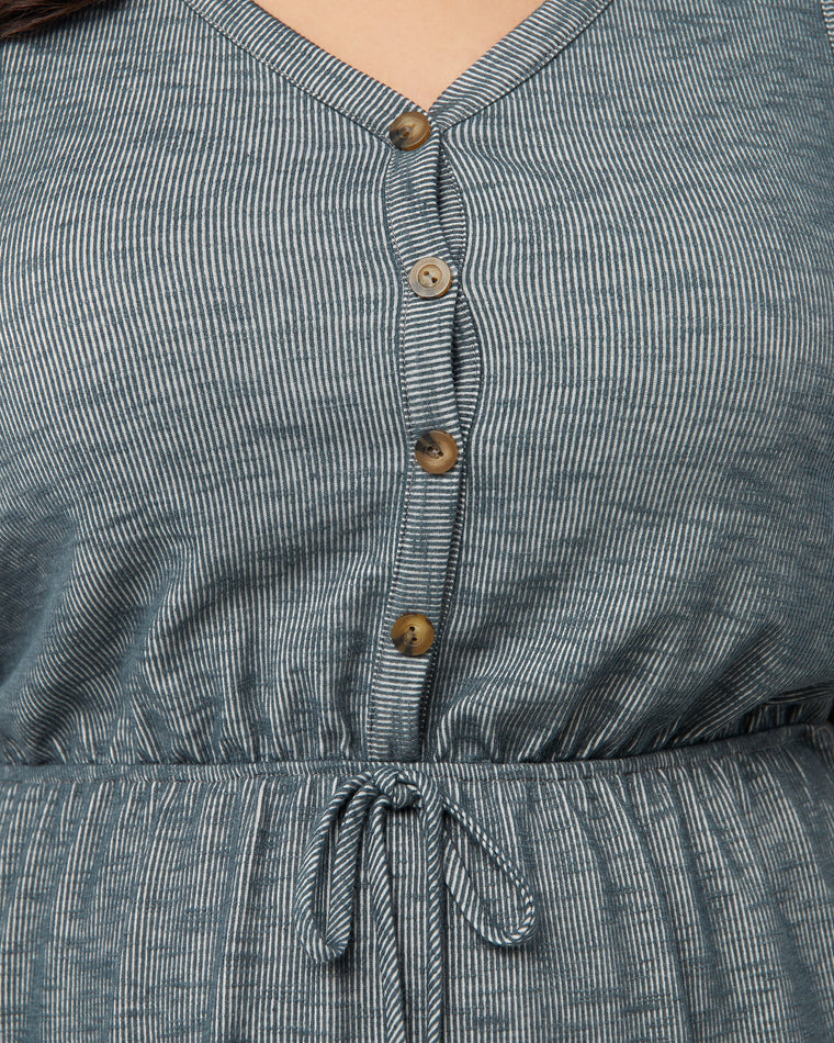 Denim $|& Gilli Sleeveless Button Down Mini Dress - SOF Detail