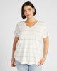 Plus Size Amelia Stripe Tee