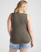 Eucalyptus $|& Thread & Supply Sinclair Tank - SOF Back