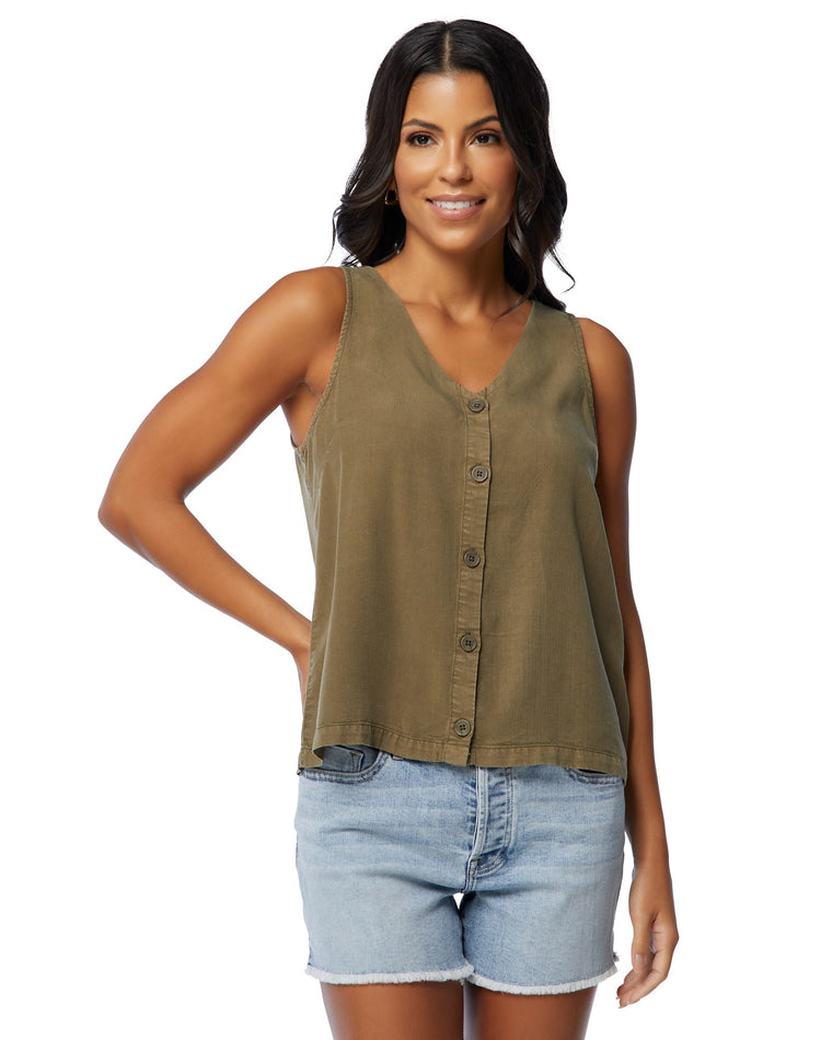 Olive $|& Thread & Supply Camilla Top - SOF Front