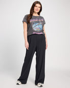 Black $|& Recycled Karma Bad Company Graphic Tee - UGC On Fig