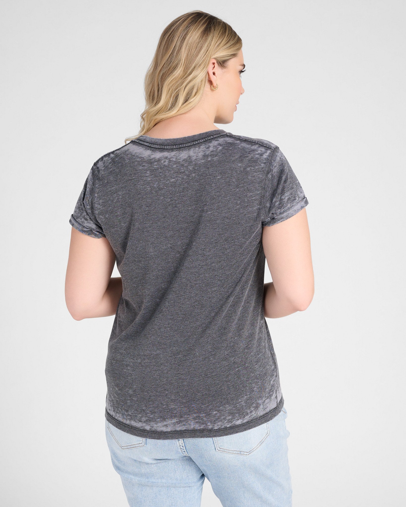 Black $|& Recycled Karma Aerosmith Graphic Tee - SOF Back