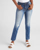 Distressed Ace Straight-Leg Jeans