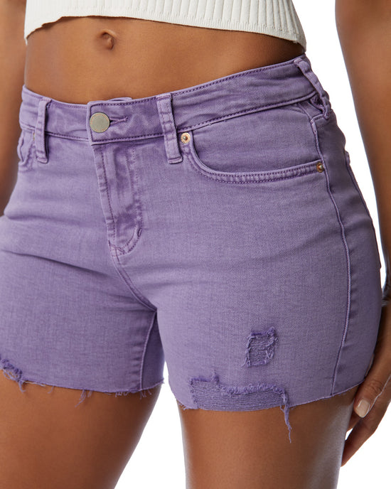 Digital Lavendar $|& Dear John Gigi Short - SOF Detail