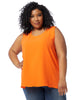 Plus Size Air Flow Sleeveless Back Detail Top
