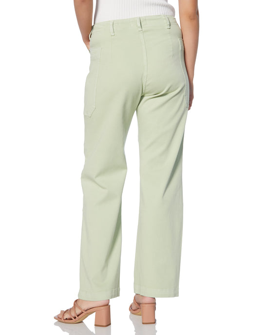 Lime Cream $|& Lola Jeans Willow Cargo Pant - SOF Back