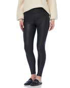 Black $|& Thread & Supply Ava Vegan Leather Legging - SOF Front