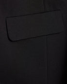 Black $|& Liverpool Boyfriend Blazer - SOF Detail