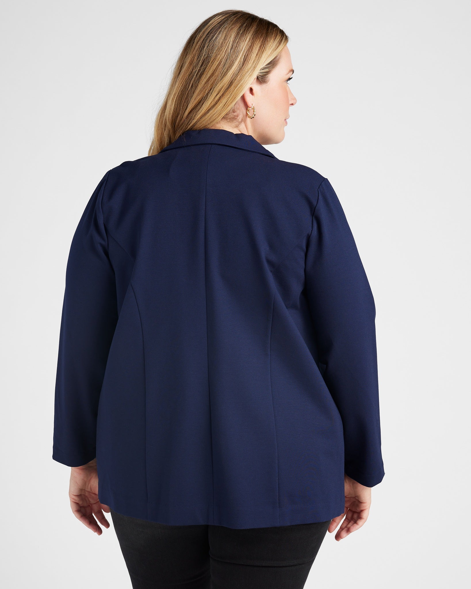 Cadet Blue $|& Liverpool Boyfriend Blazer - SOF Back