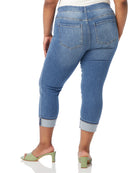 Canyonlands $|& Liverpool Chloe Cuffed Cropped Skinny Jeans - SOF Back