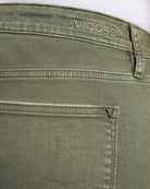 Light Olive $|& Vigoss Marley Mid Rise Cargo Short - SOF Full Front