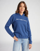 Navy $|& SEAS Don't Make It Weird Graphic Hoodie - SOF Front