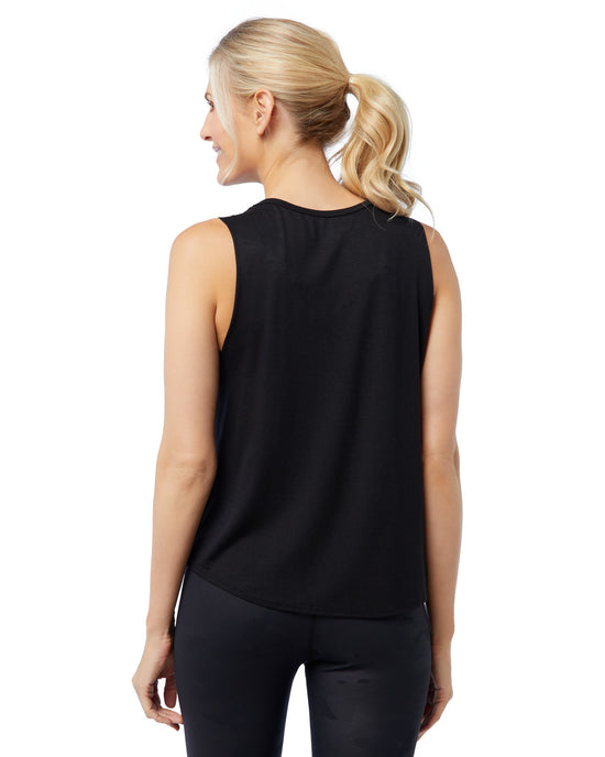 Grateful in Black $|& Interval Graphic Muscle Tank - SOF Back