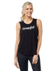 Positivity Graphic Muscle Tank