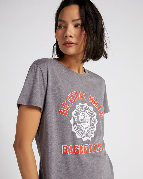 Heather Grey Heather Grey $|& Sub_Urban Riot Beverly Hills Basketball Classic Tee - SOF Detail