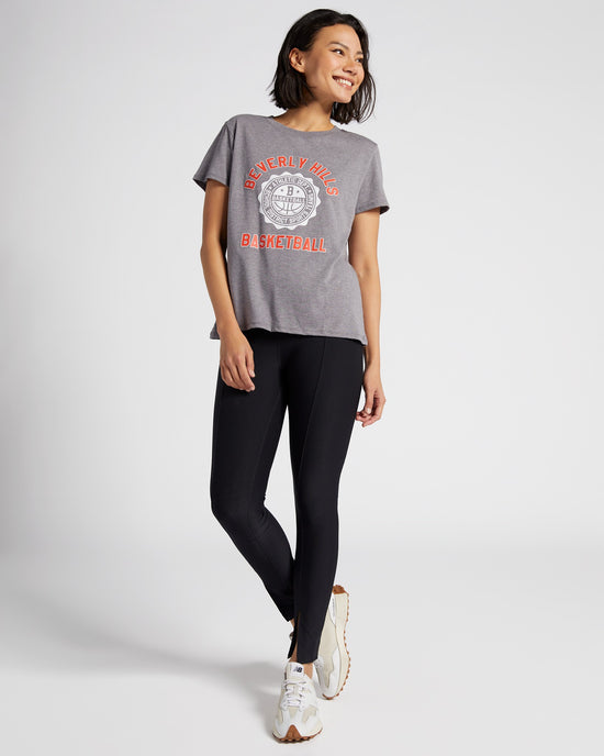 Heather Grey Heather Grey $|& Sub_Urban Riot Beverly Hills Basketball Classic Tee - SOF Full Front