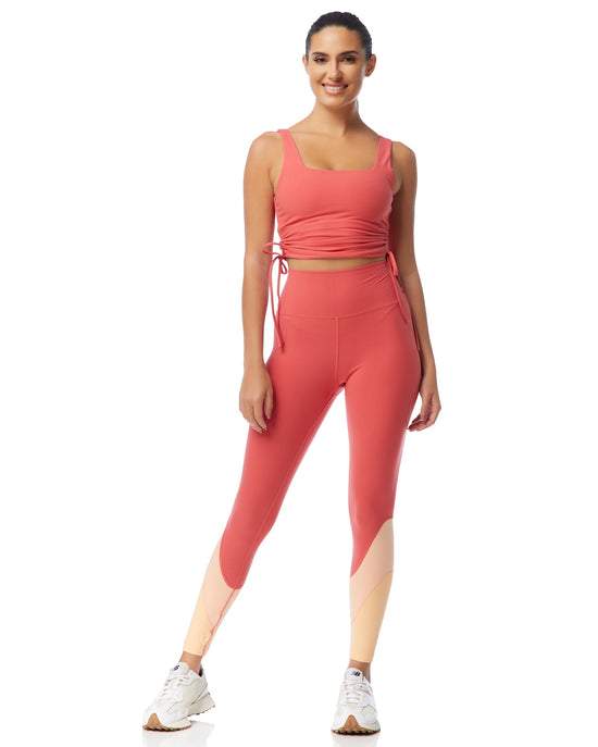 Hibiscus Pink $|& Playground Active Addison Top - SOF Full Front