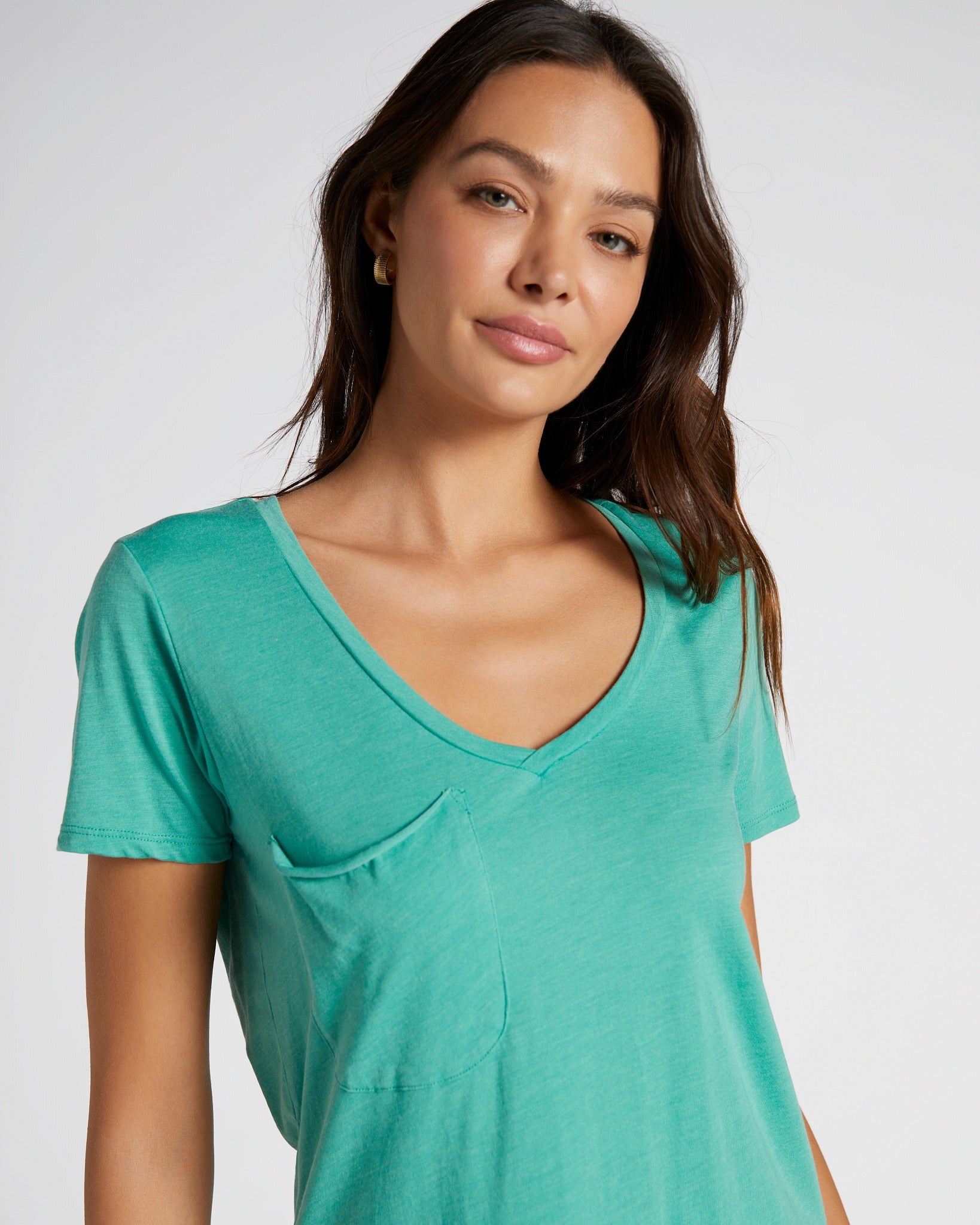 Succulent $|& Z Supply Pocket Tee - SOF Detail