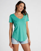 Succulent $|& Z Supply Pocket Tee - SOF Front