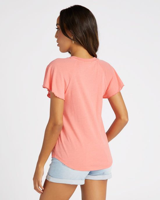 Abby Flutter Tee