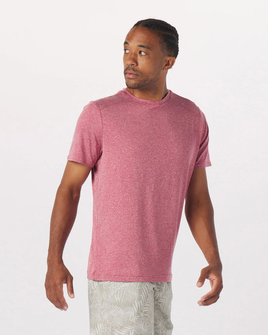 Cardinal Heather $|& Glyder Salton Tee - VOF Side