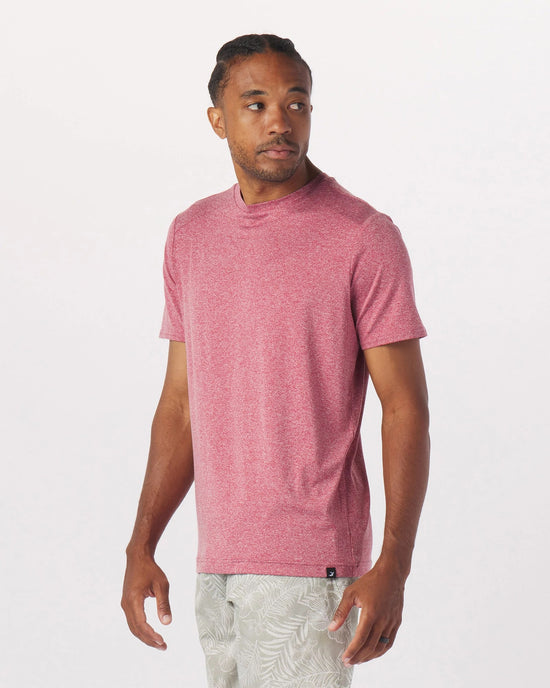 Cardinal Heather $|& Glyder Salton Tee - VOF Side