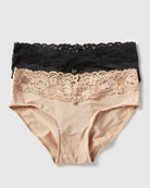 Black/Sand 2 Pack $|& Montelle Hipster - SOF Front