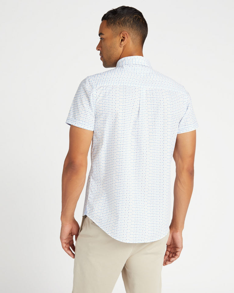 Short Sleeve Organic Cotton Button Down Shirt