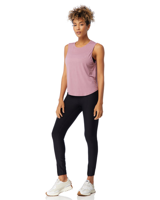 Dusty Orchid $|& Interval Keyhole Back Tank - SOF Full Front