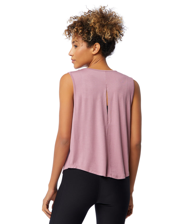 Dusty Orchid $|& Interval Keyhole Back Tank - SOF Back