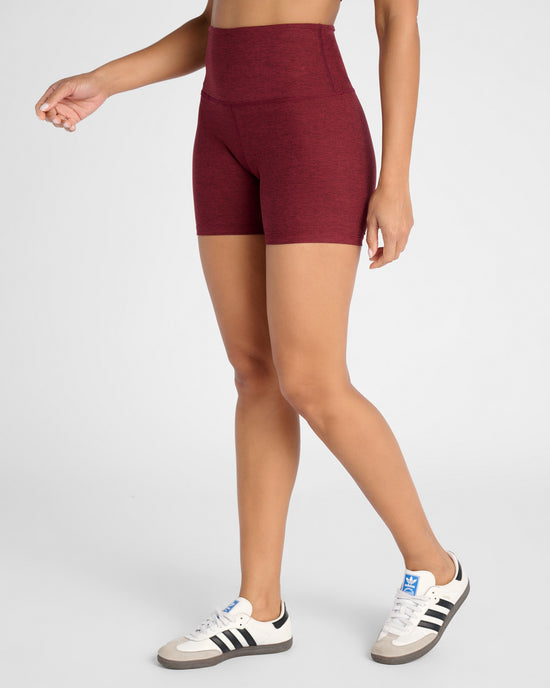 Red Wine $|& Interval Spacedye Bike Short - SOF Front