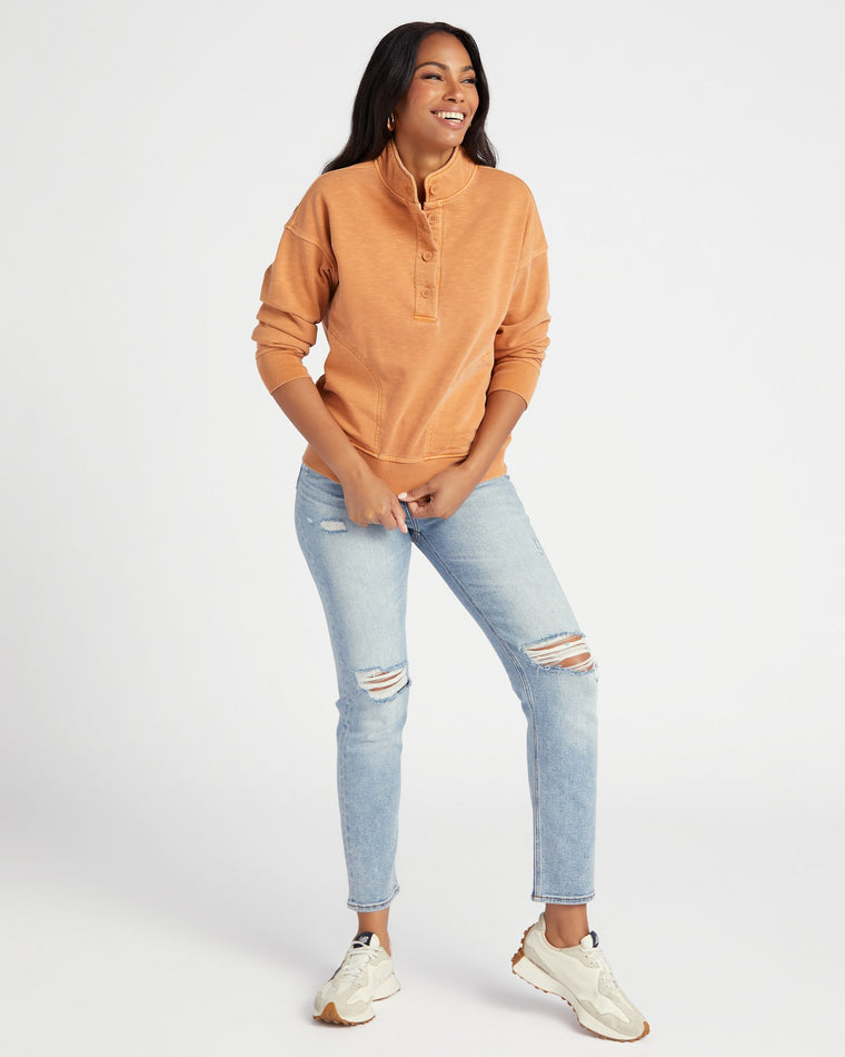 Washed Copper $|& Thread & Supply Alora Top - SOF Full Front
