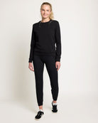 Black $|& Interval Half Moon Pullover - UGC On Fig