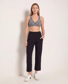 Heather Grey $|& Interval FlowHeather Sculpt Enhearten Bra - SOF Back