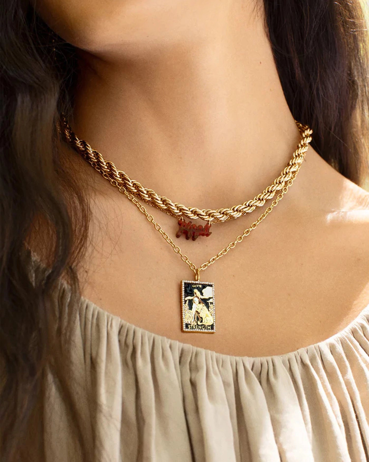 Alphabet Pendant Necklace Charms Gold Letter D | Color: Gold | Size: Os | Dressedbystar's Closet