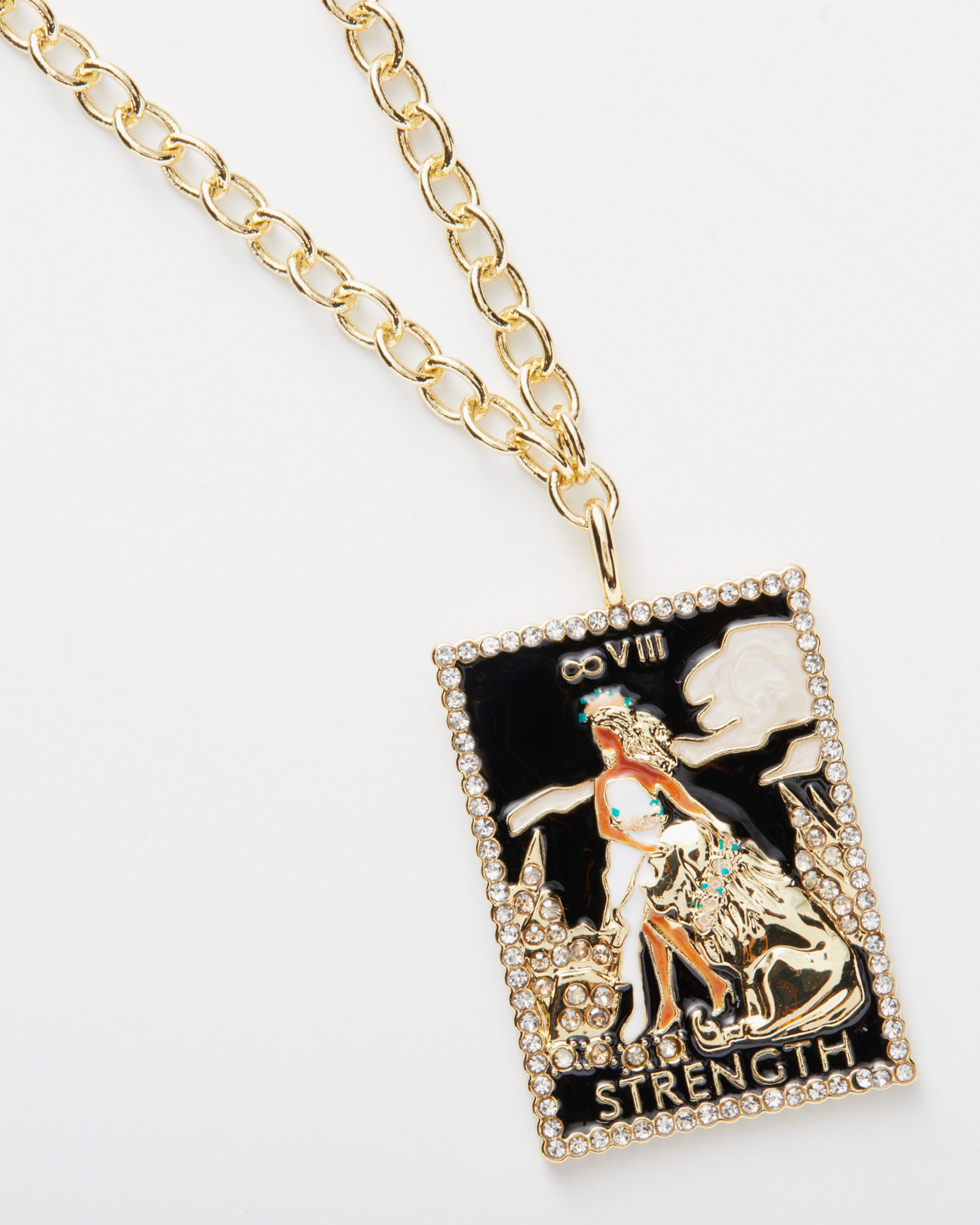 The Sun Tarot Card Necklace | Silver or Gold | Cara E.J. Designs