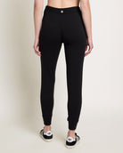 Black $|& Interval Crescent Joggers - SOF Back