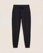Black $|& Interval Crescent Joggers - Hanger Detail