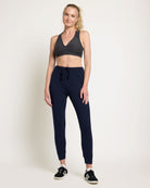 Navy $|& Interval Crescent Joggers - UGC On Fig