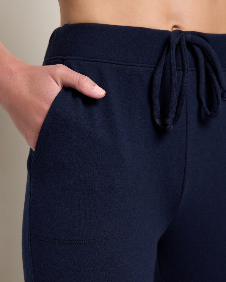 Navy $|& Interval Crescent Joggers - SOF Full Front