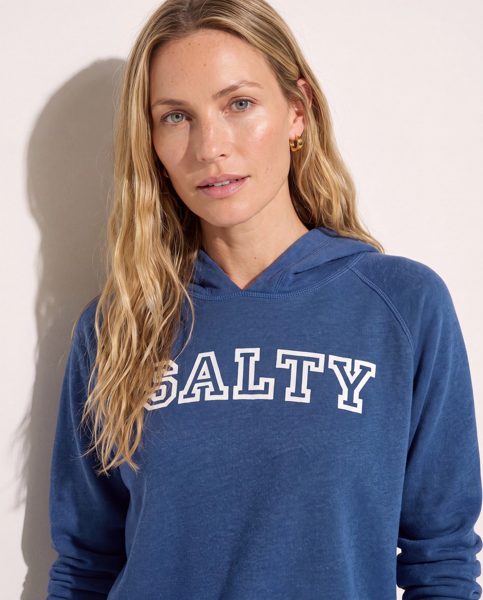 Navy $|& SEAS Salty Graphic Hoodie - SOF Side